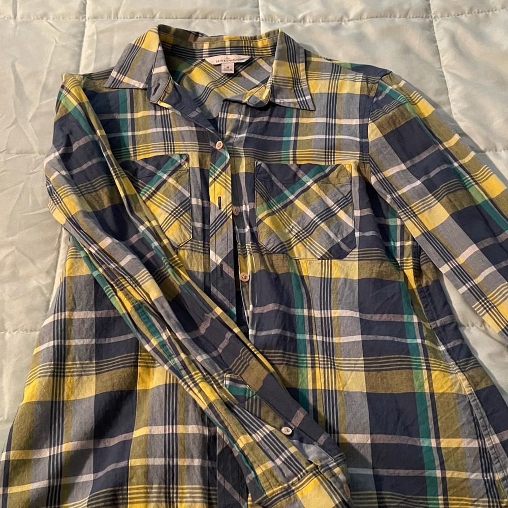 LL Bean plaid shirt